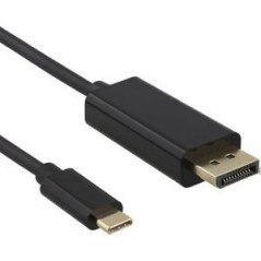 S-Impuls USB-C Adapter Cable DP 4K 60Hz 3M - High-Speed, Premium Quality Connectivity